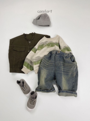 LINE_ALBUM_商品_250811_5 胖胖虎▪︎圓領抽象條紋衛衣`2色