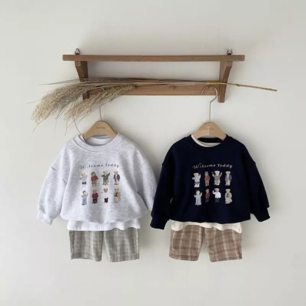 胖胖虎▪︎長袖熊熊衛衣`2色